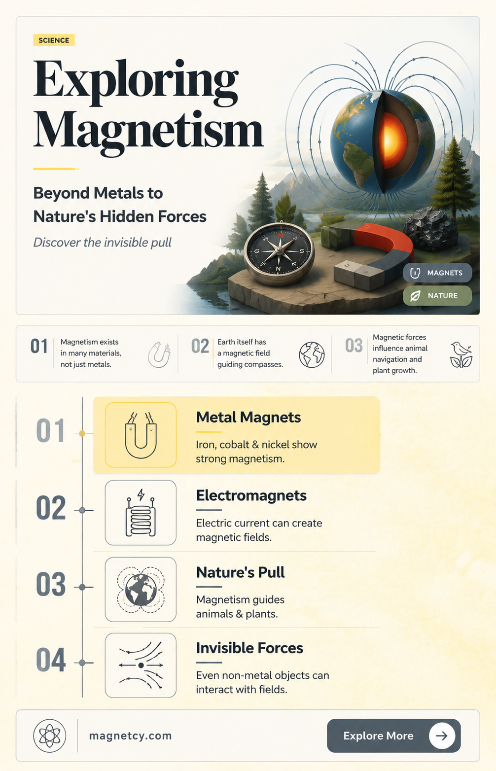are metals the only things that are magnetic