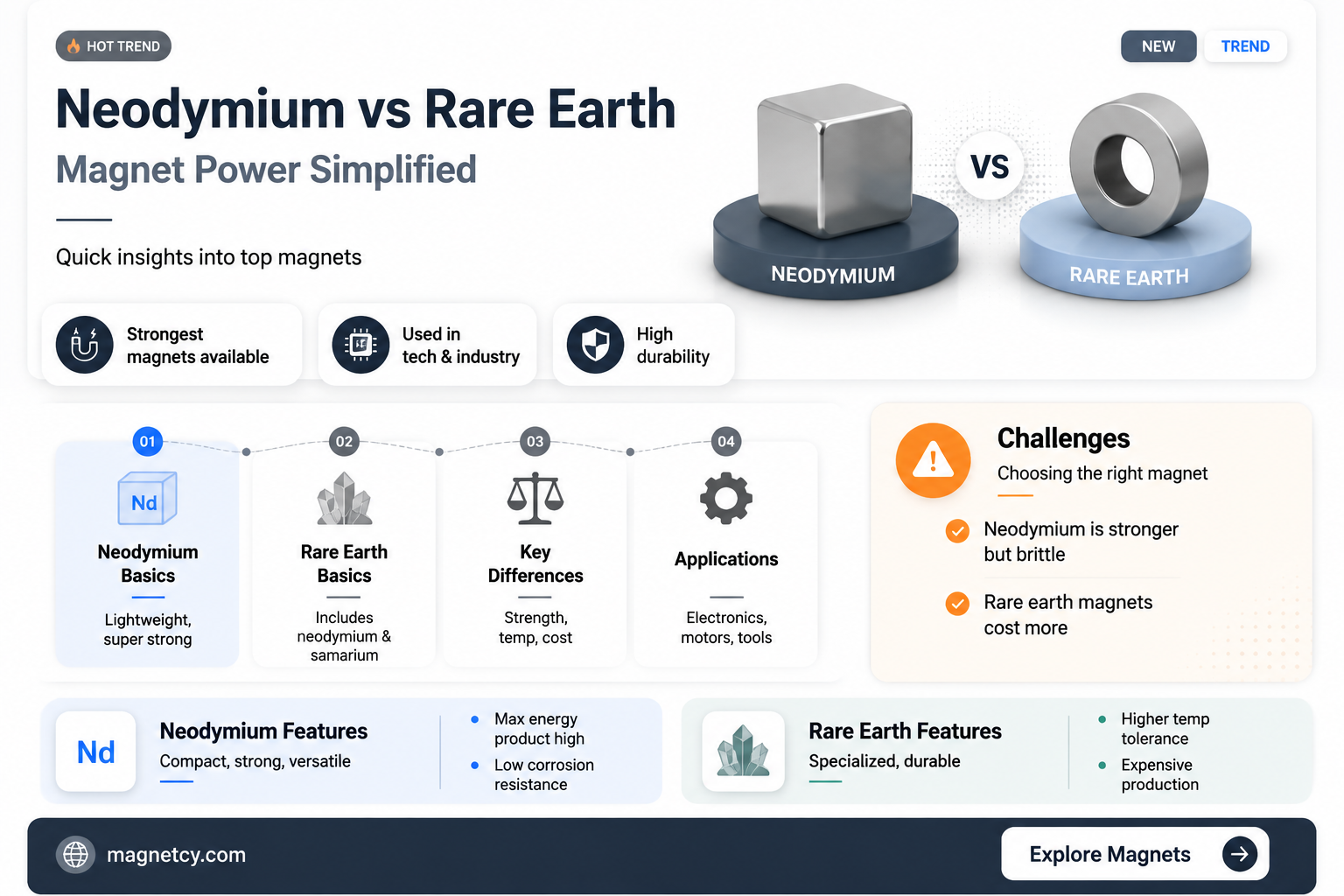 are neodymium magnets the same as rare