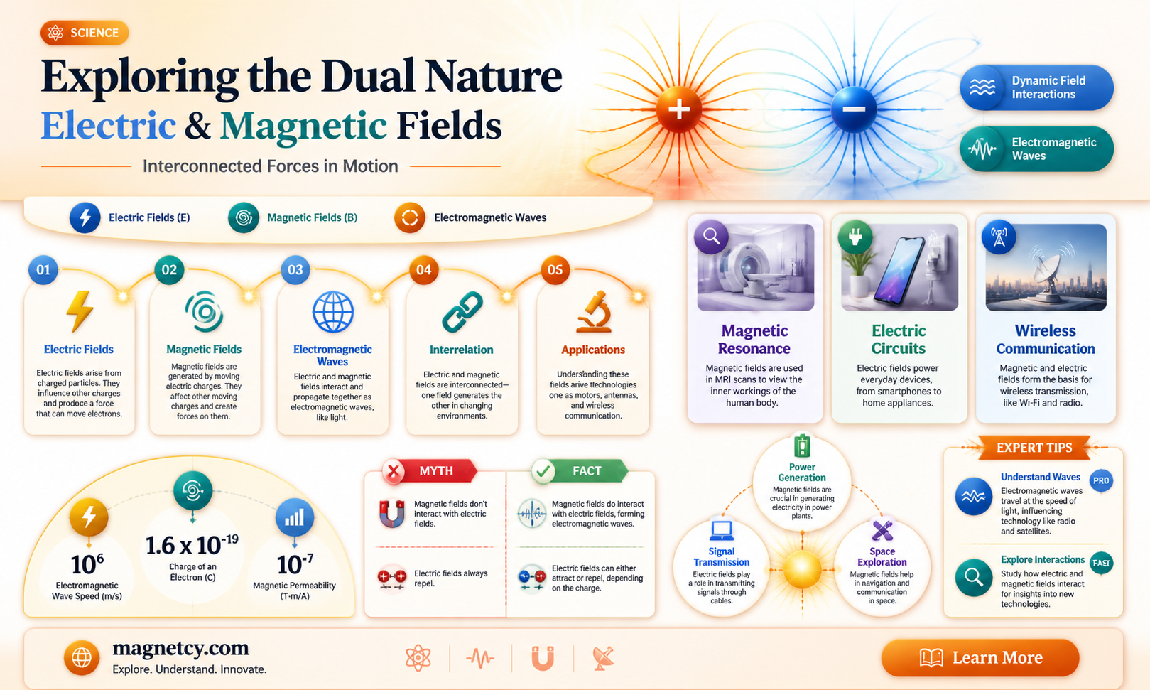 are electric field and magnetic field opposite