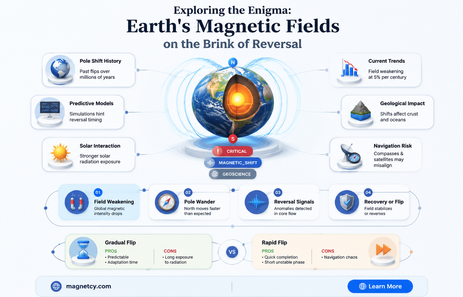 are the magnetic fields reversing
