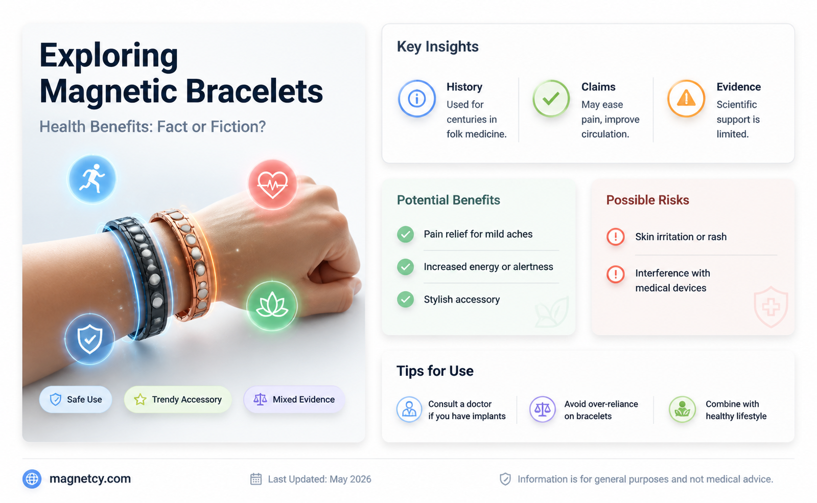 are magnetic bracelets good for your health