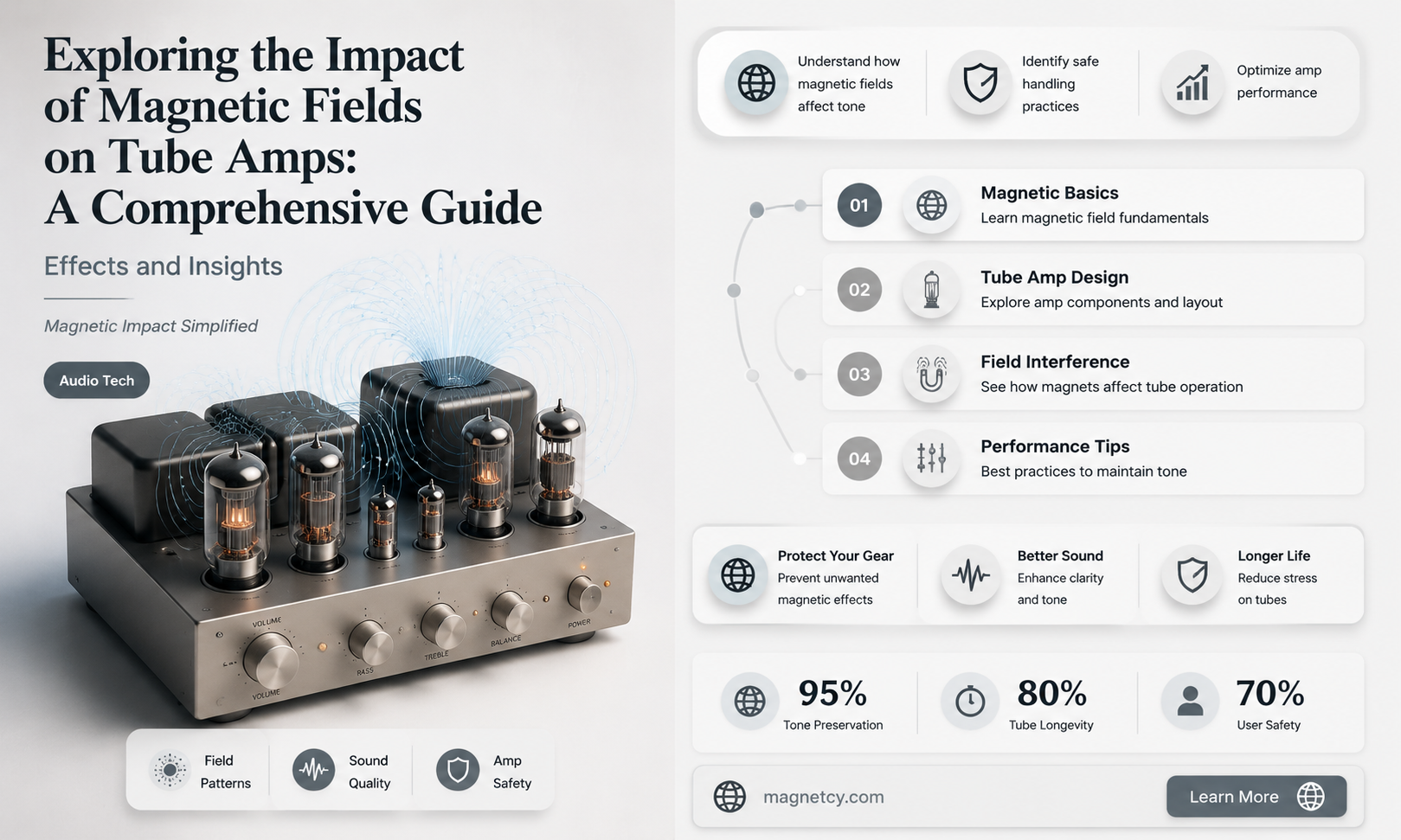 are tumb amps affected by magnetic field