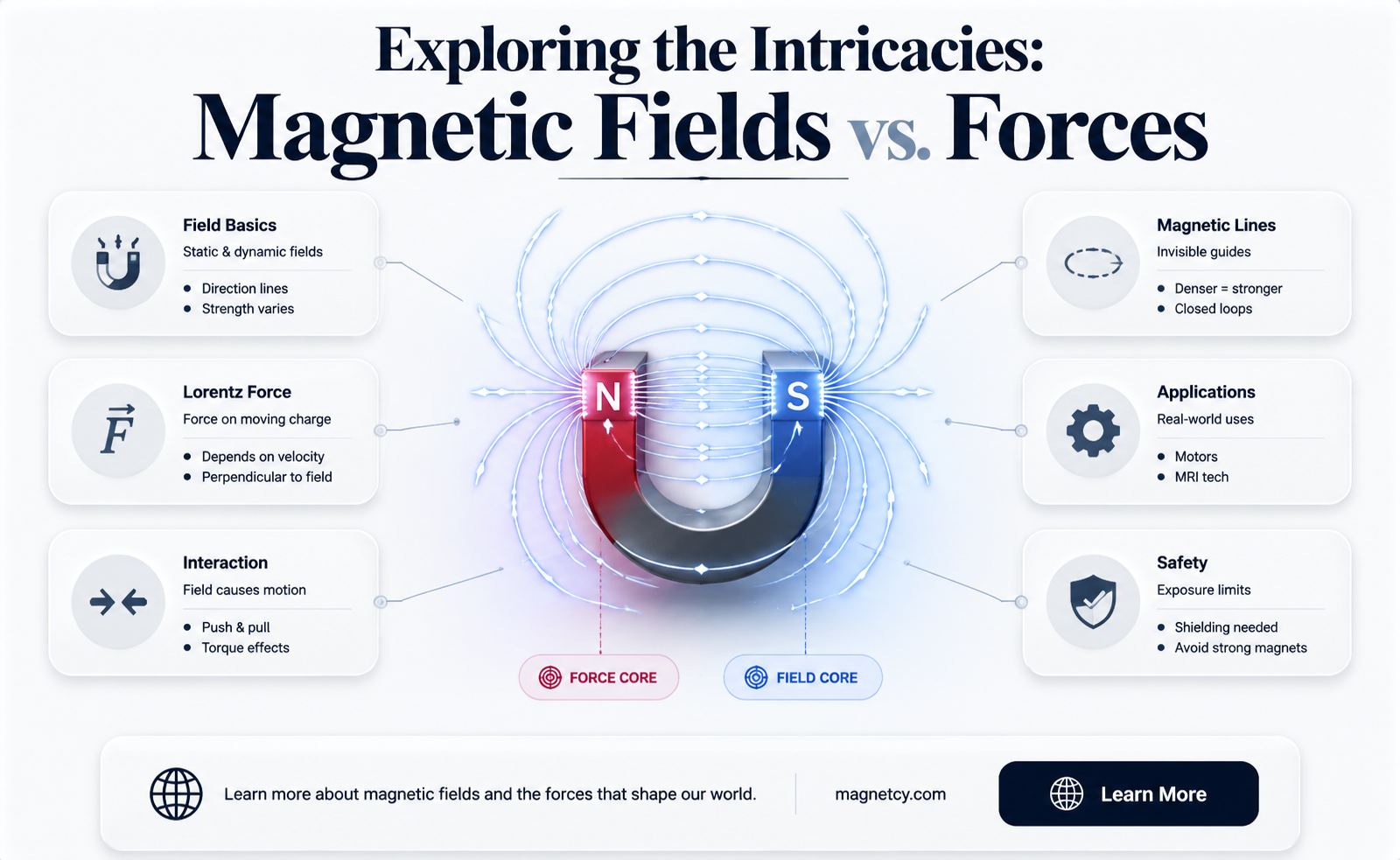 are the magnetic feild and forces the same