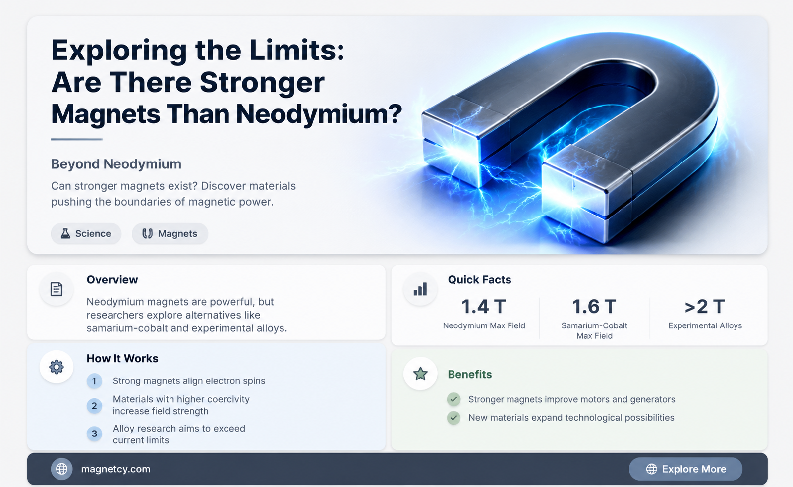 are there stronger magnet than neodymium magnets