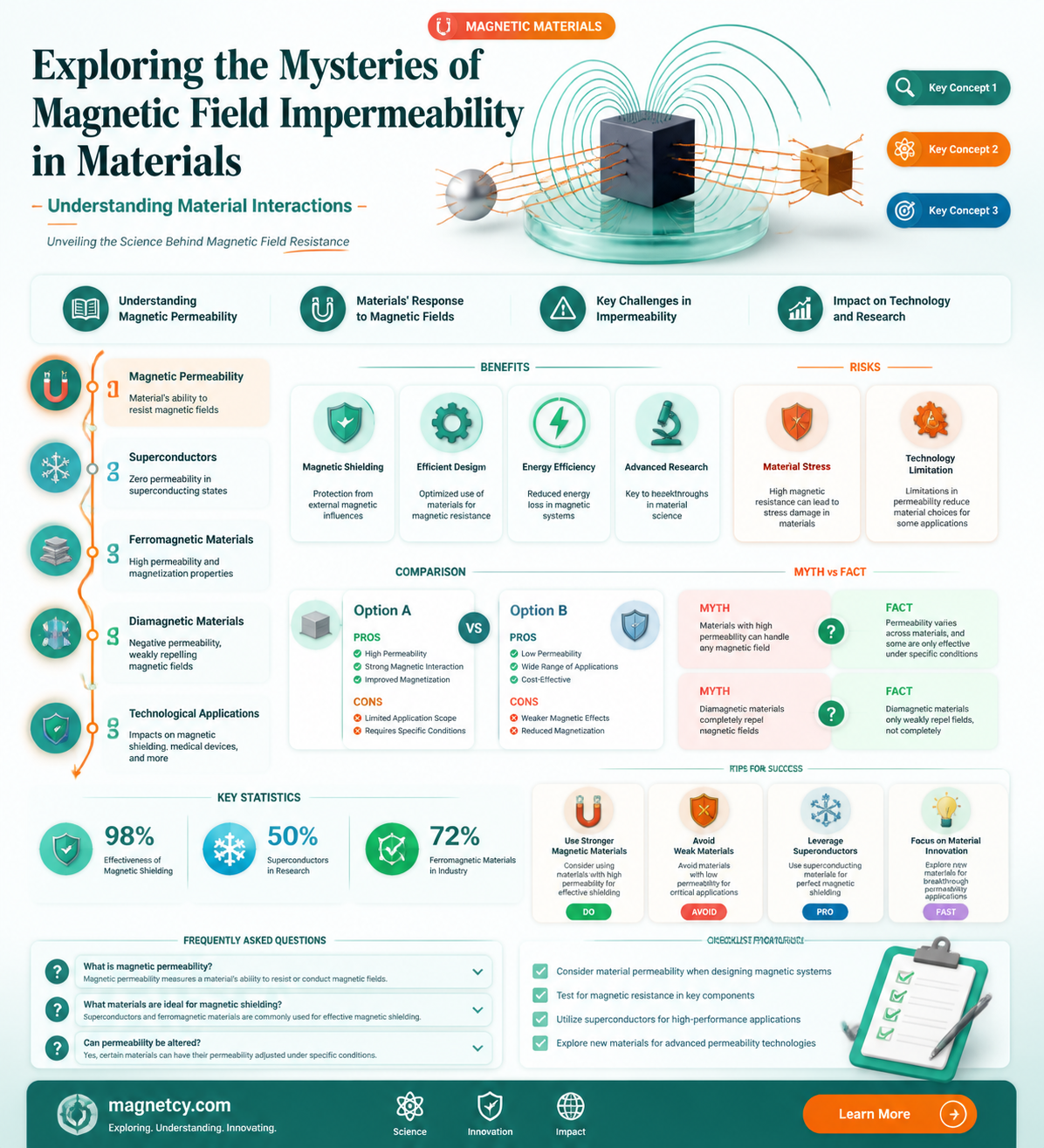 are certain materials impermeable to magnetic fields