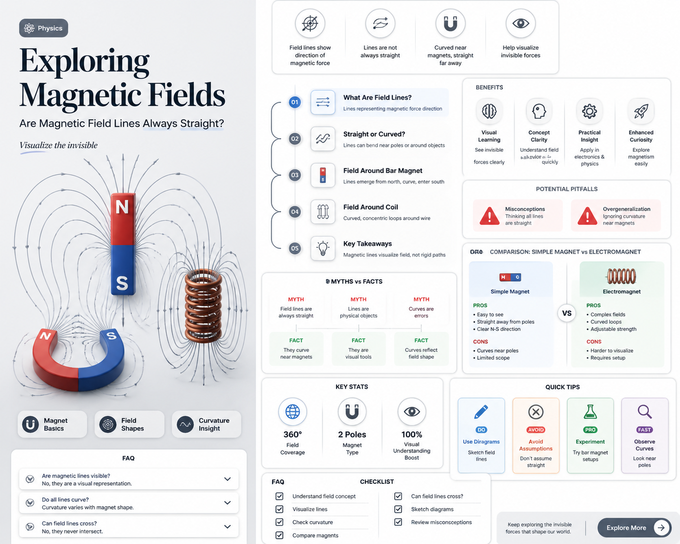 are all magnetic field lines straight