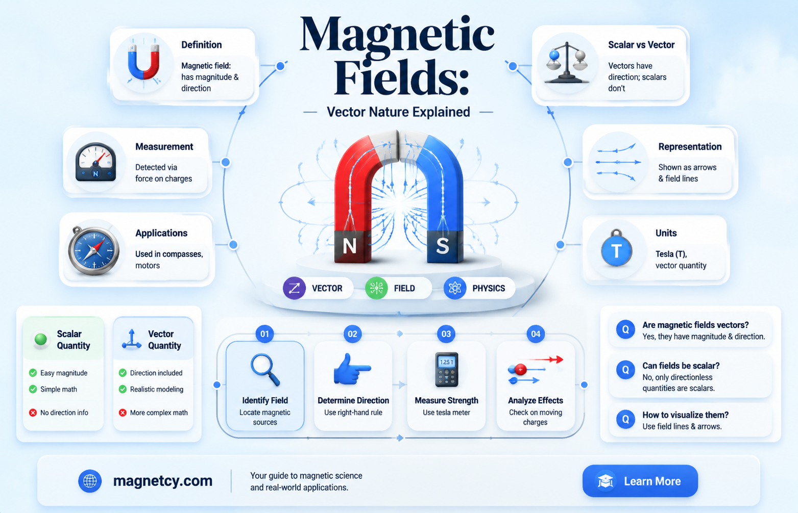 are magnetic fields scalar