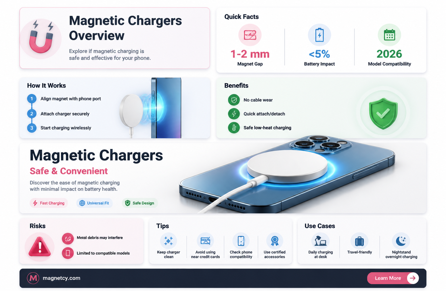 are magnetic chargers good for your phone