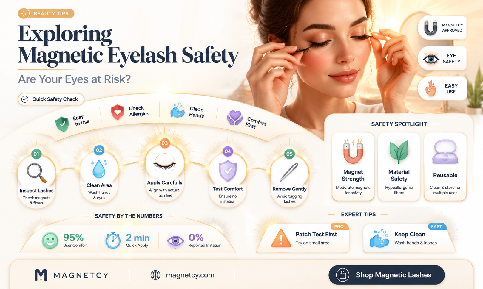 are magnetic eyelashes safe for your eyes