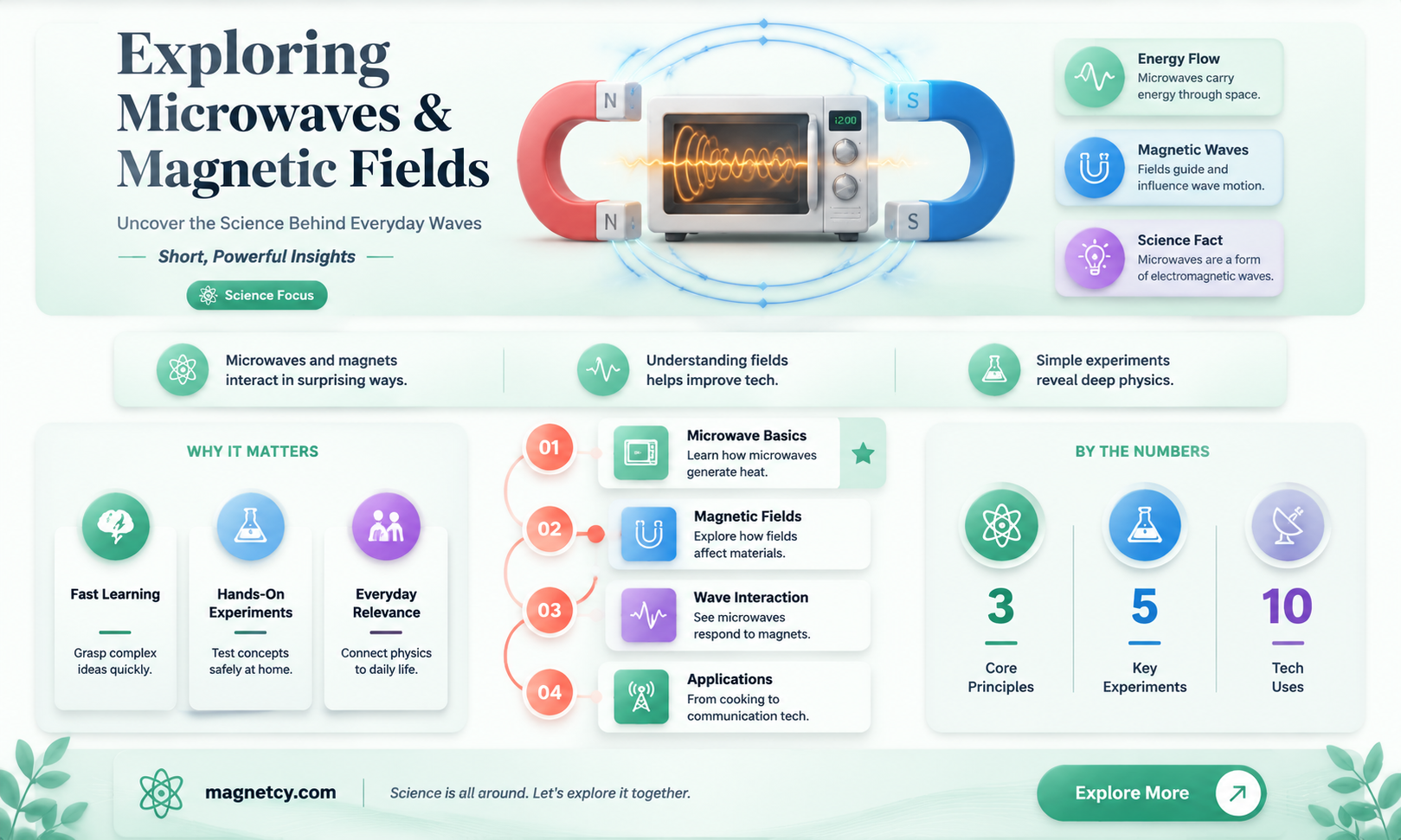 are microwaves a magnetic field