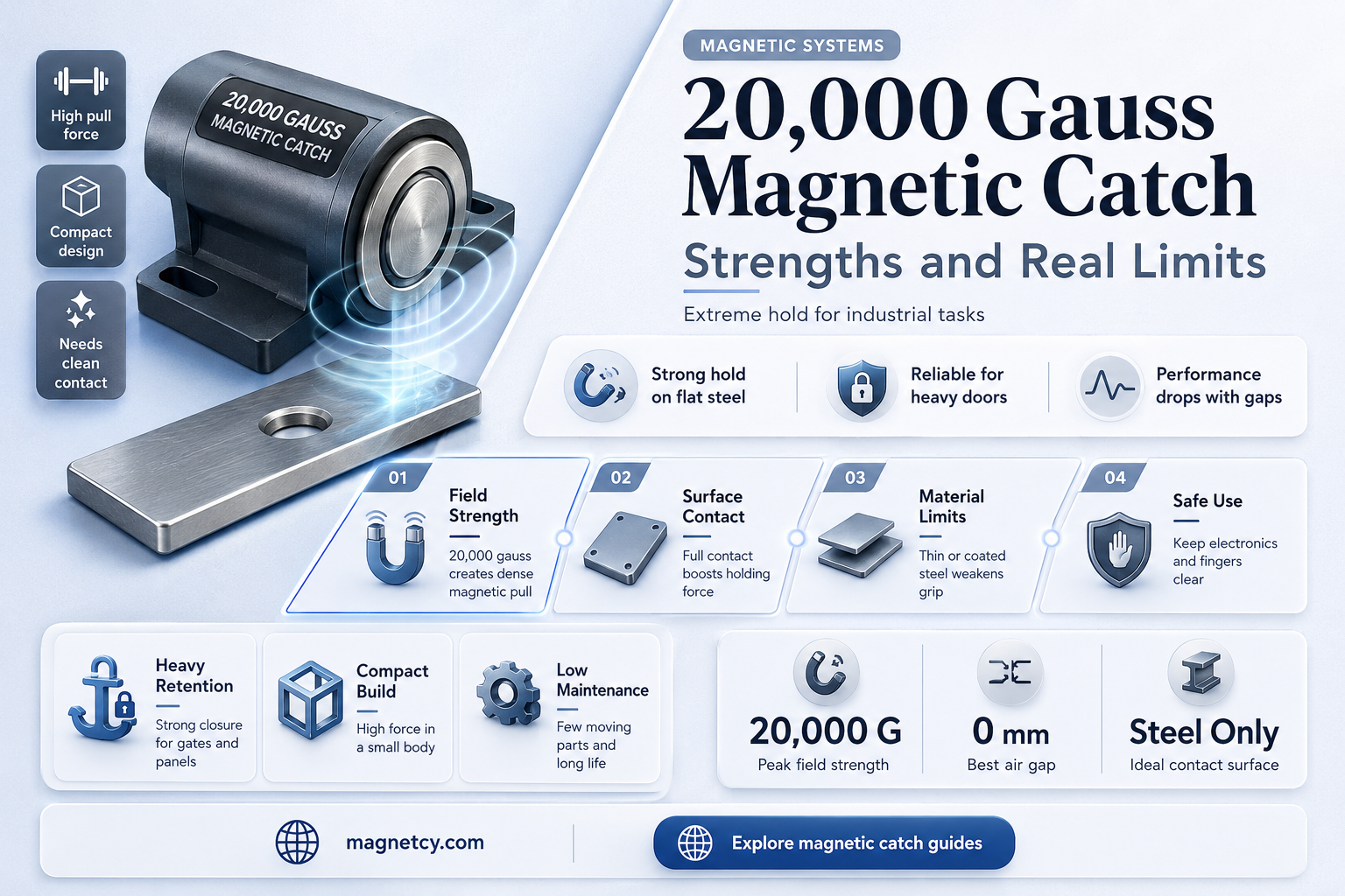 can 20000 magnetic catch