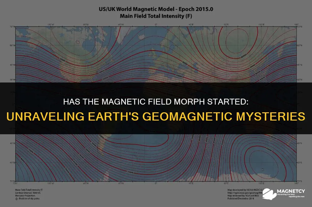 has the magnetic field morph started