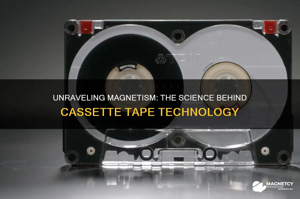 how a cassette tape uses magnetism