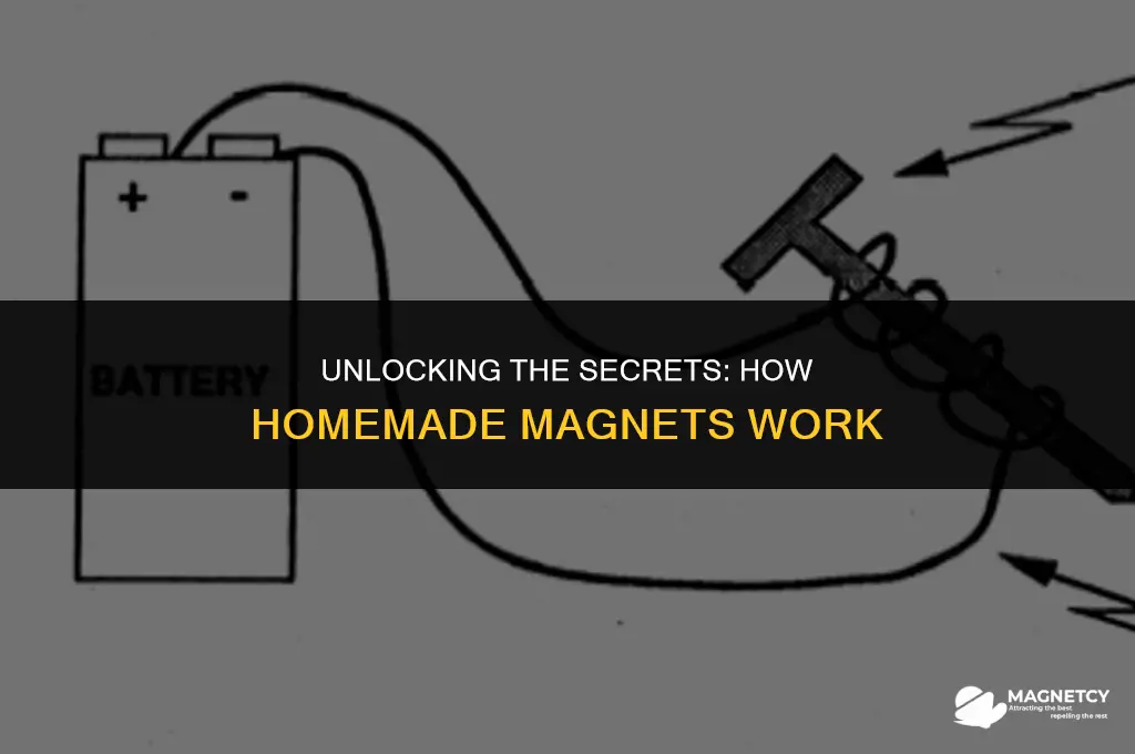 how a homemade magnet works