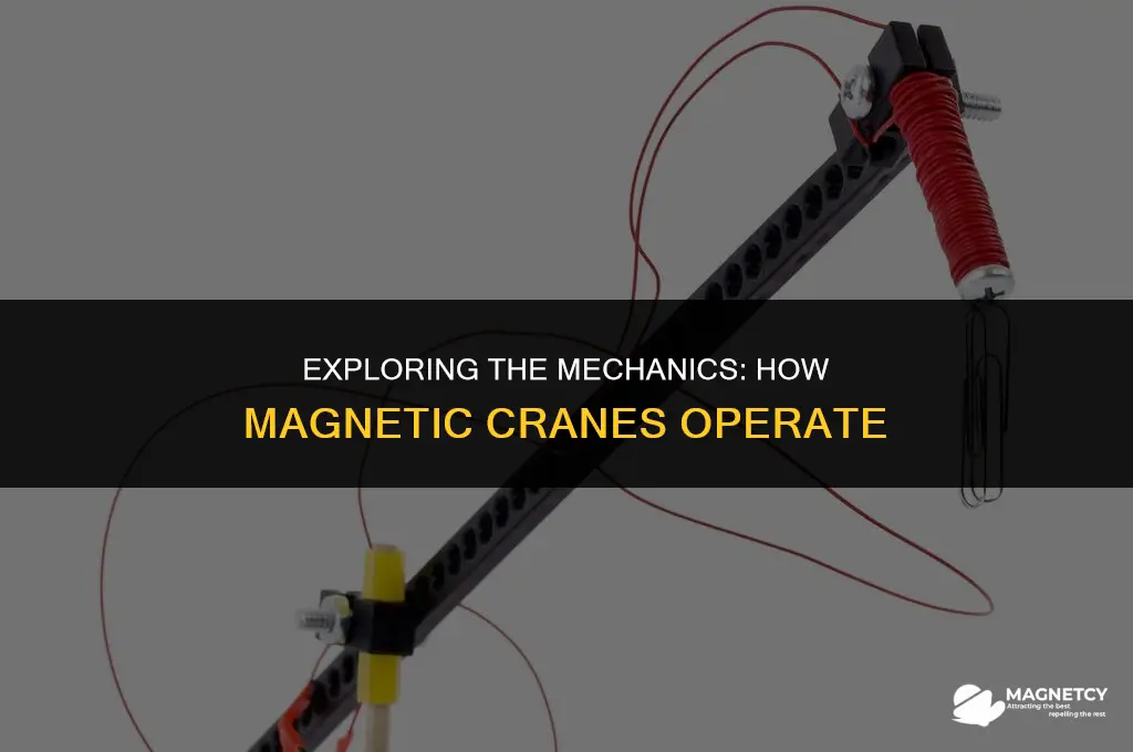 how a magnetic crane works