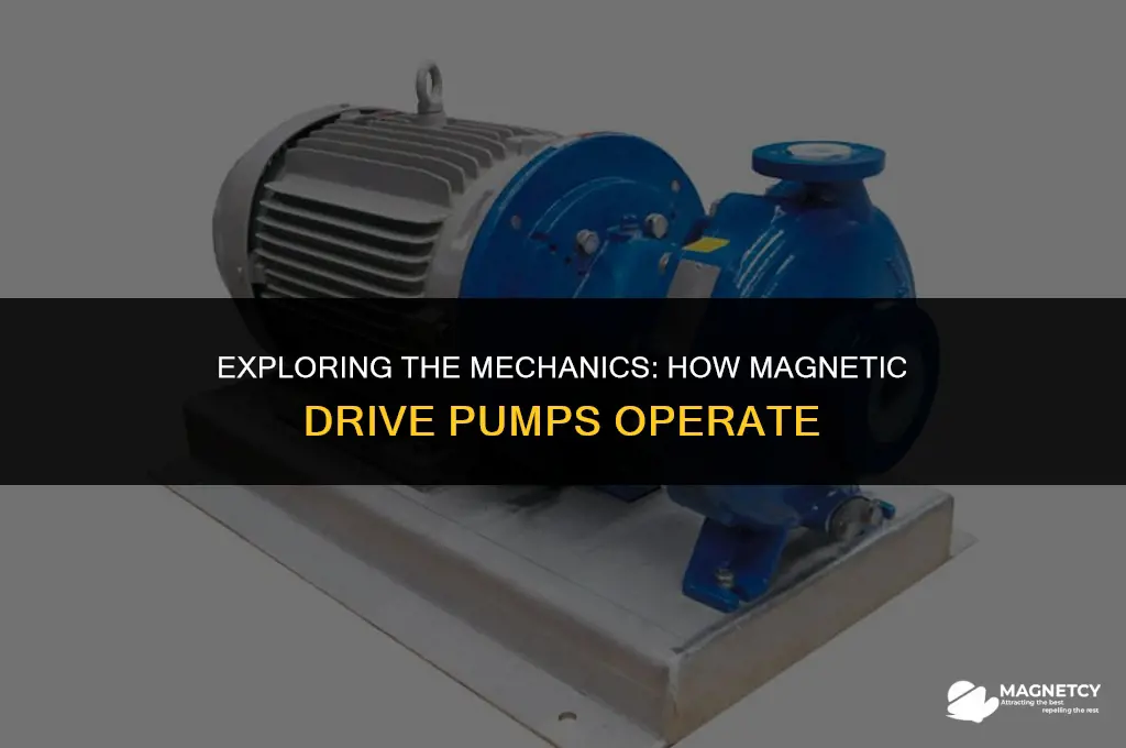 how a magnetic drive pump works