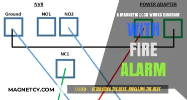 Understanding Magnetic Locks: A Diagrammatic Guide with Fire Alarm Integration