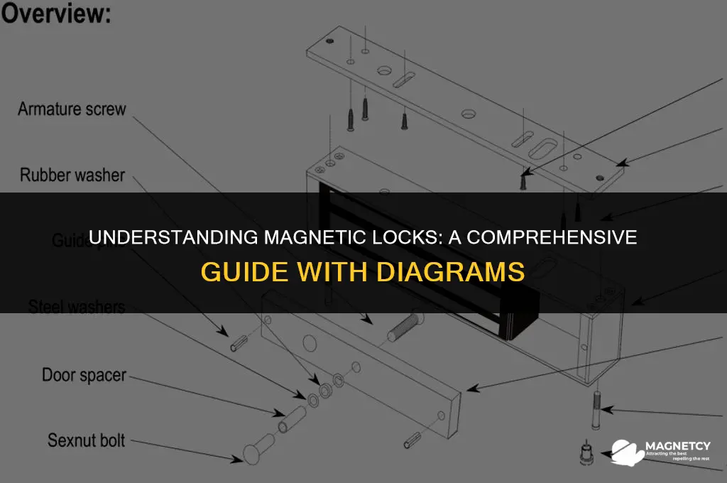 how a magnetic lock works diagram