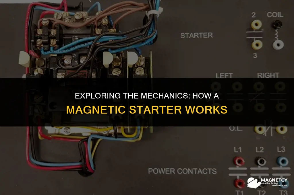 how a magnetic starter works