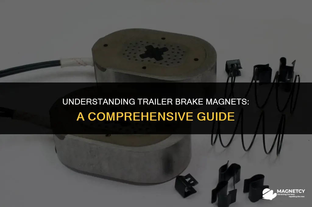 how a trailer brake magnet works