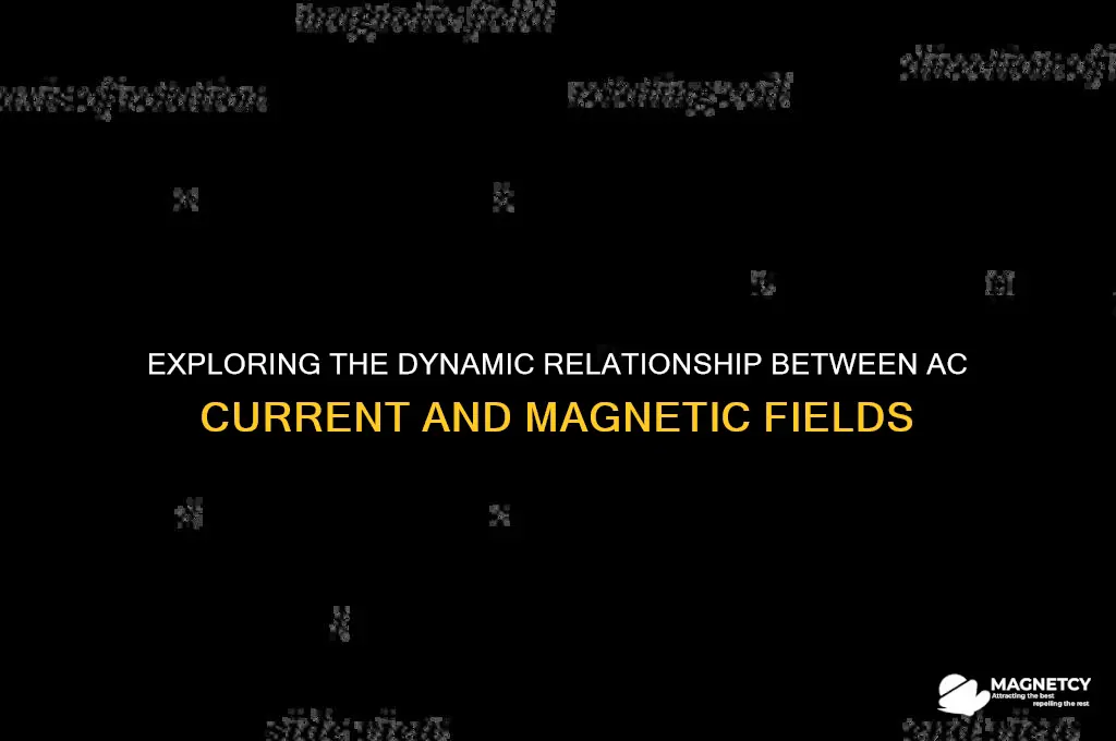 how ac current and magnetic field