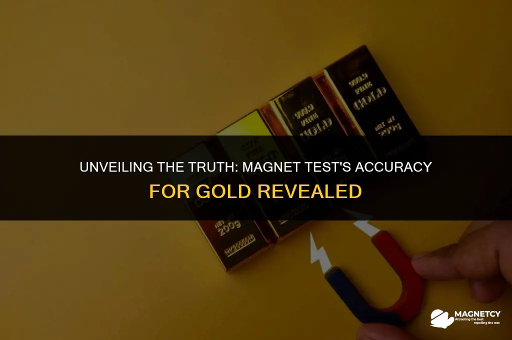 how accurate is magnet test for gold