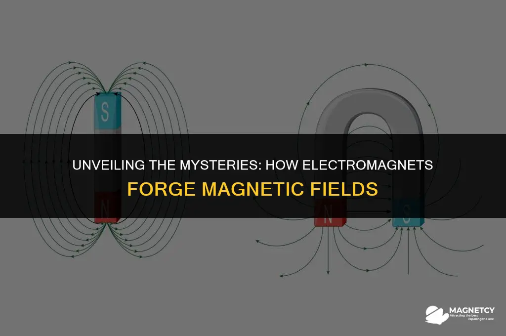 how an electromagnet creates a magnetic field
