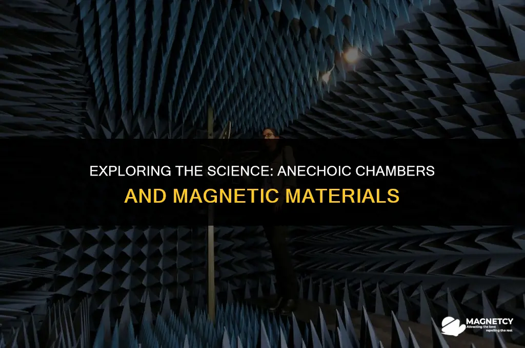 how anechoic chambers work with magnetic materials