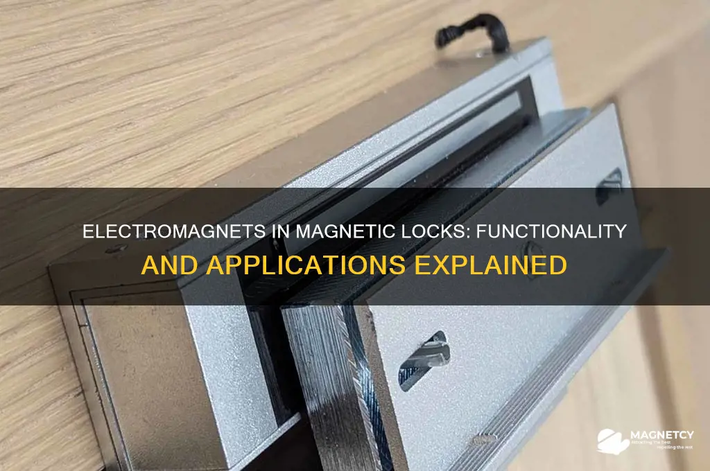 how are electromagnets used in magnetic locks