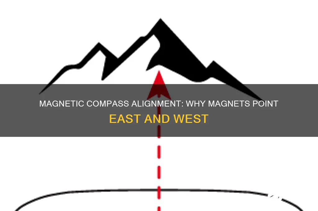 how are magnets attracted to east and west