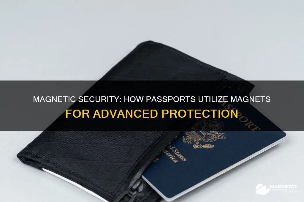 how are magnets used in a passport