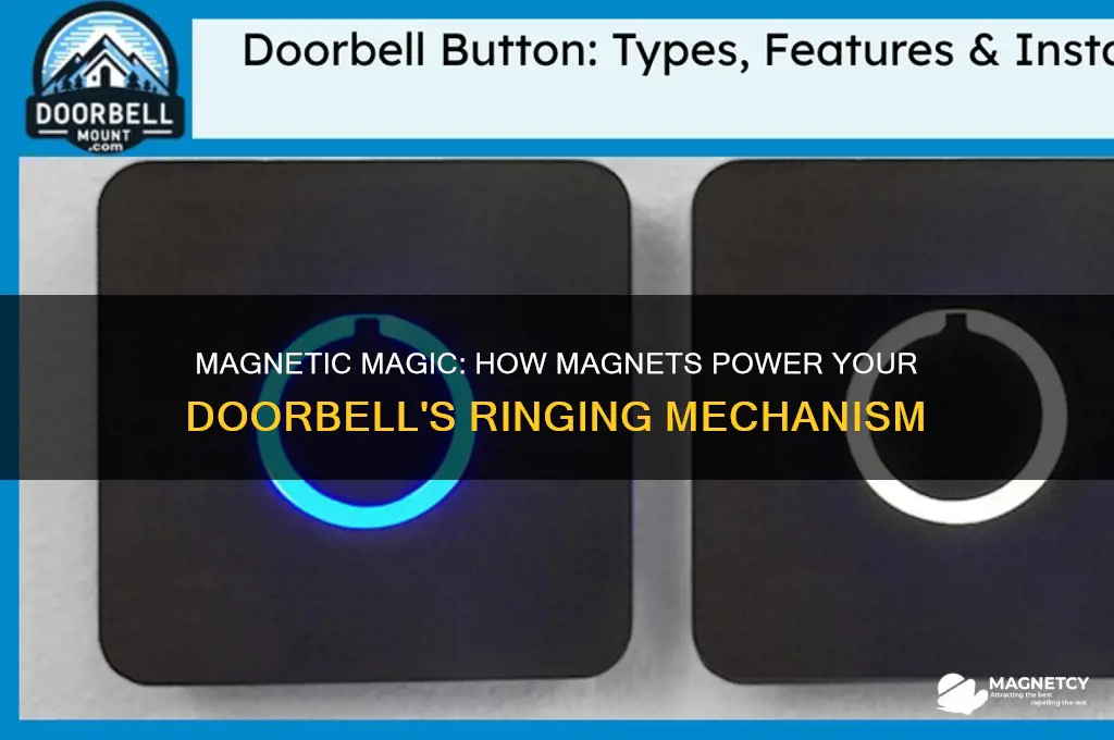 how are magnets used in doorbells