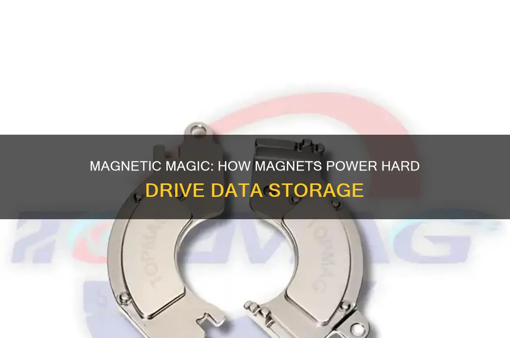 how are magnets used in hard drives