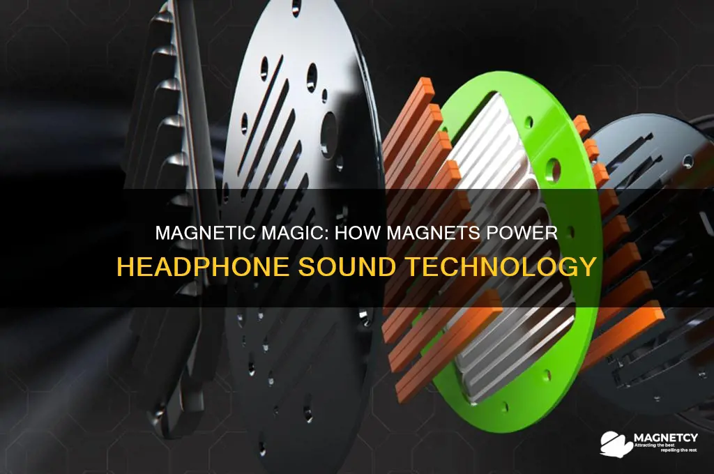 how are magnets used in headphones