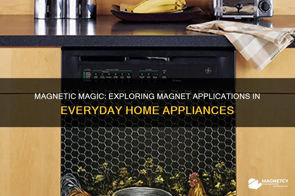 how are magnets used in home appliances