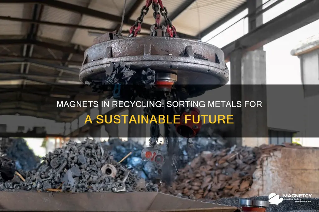 how are magnets used in recycling