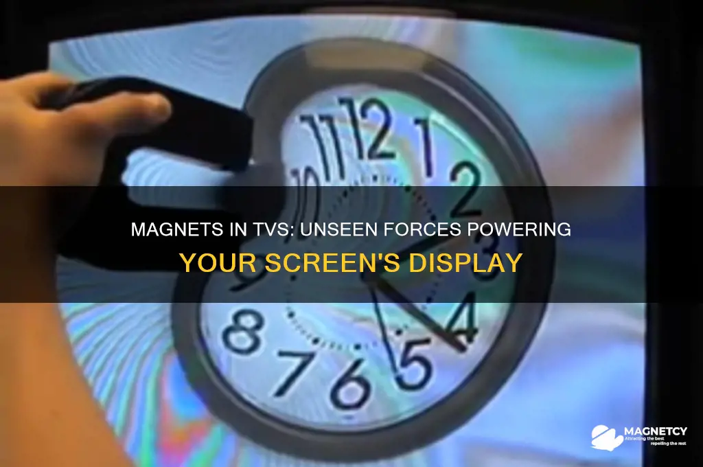 how are magnets used in television