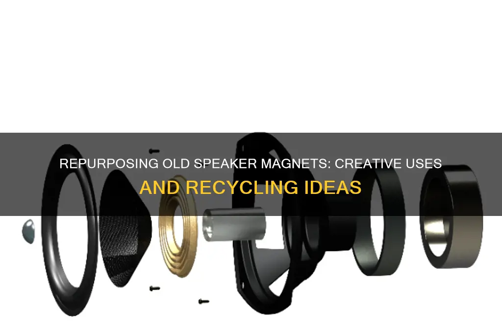 how are old speaker magnets used