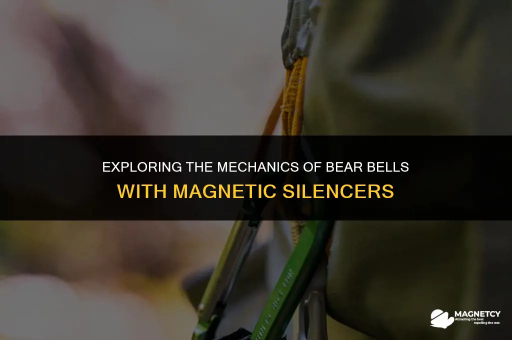 how bear bell with magnetic silencer work
