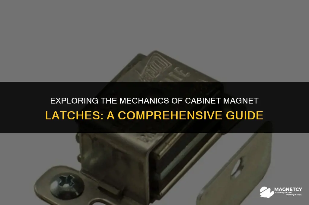 how cabinet magnet latches work