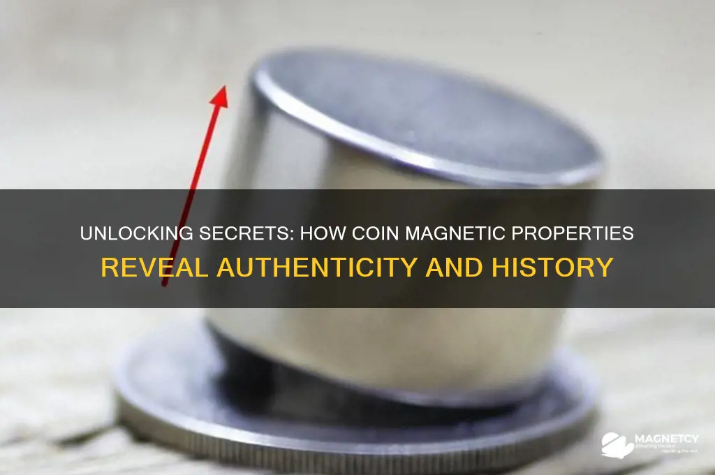 how can a coins magnetic properties be used