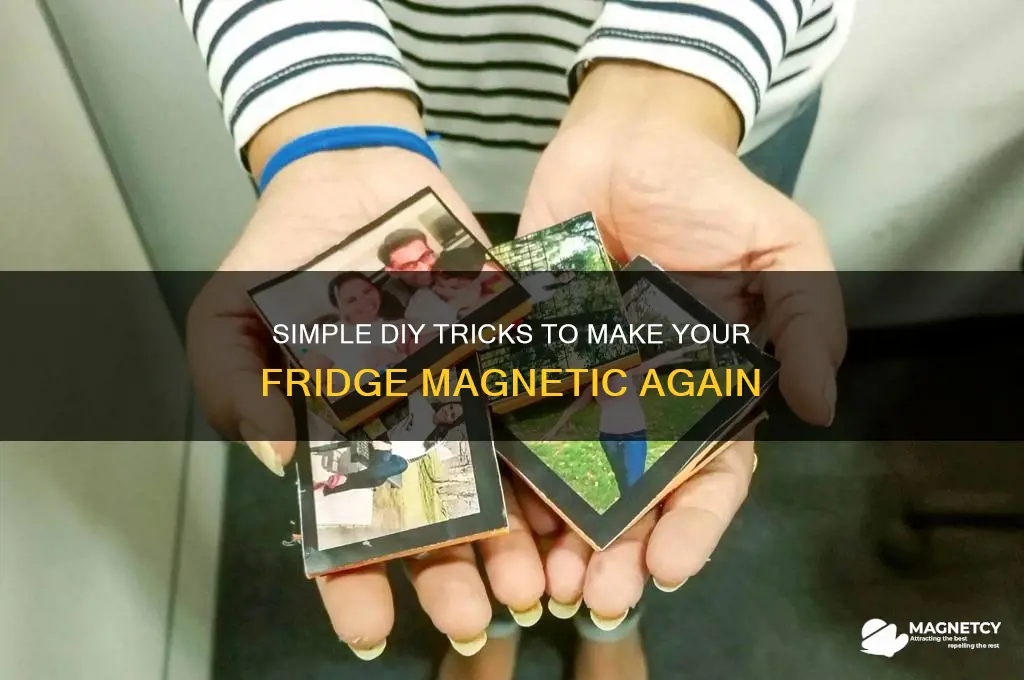 how can i make my fridge magnetic