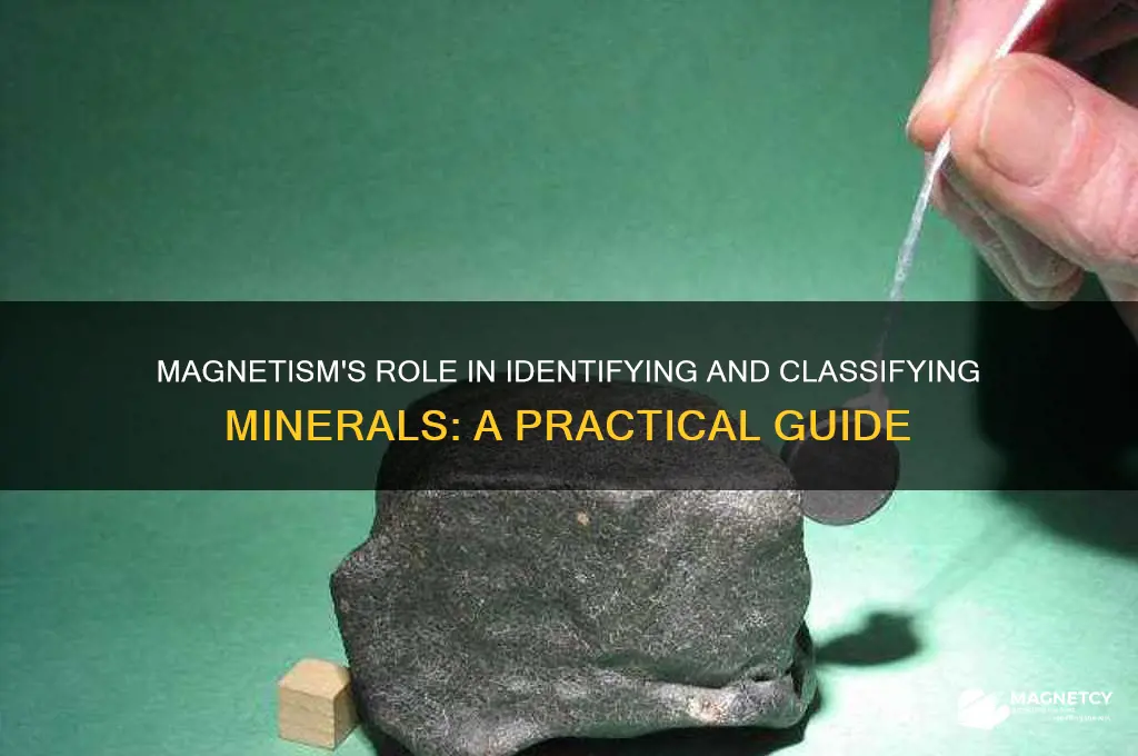 how can magnetism be useful for identifying minerals