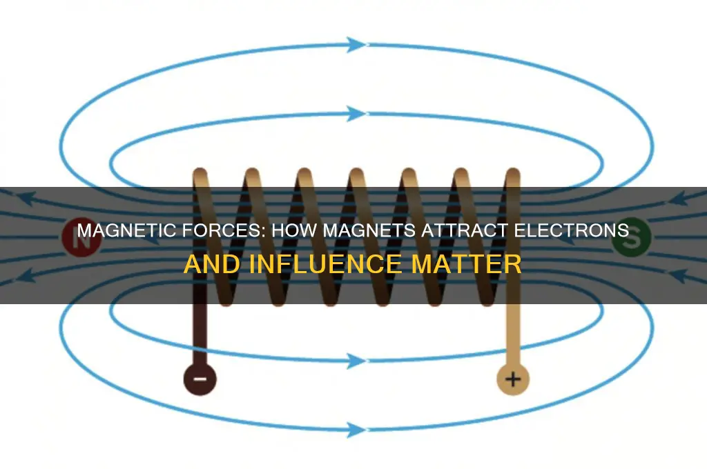 how can magnets attract electrons