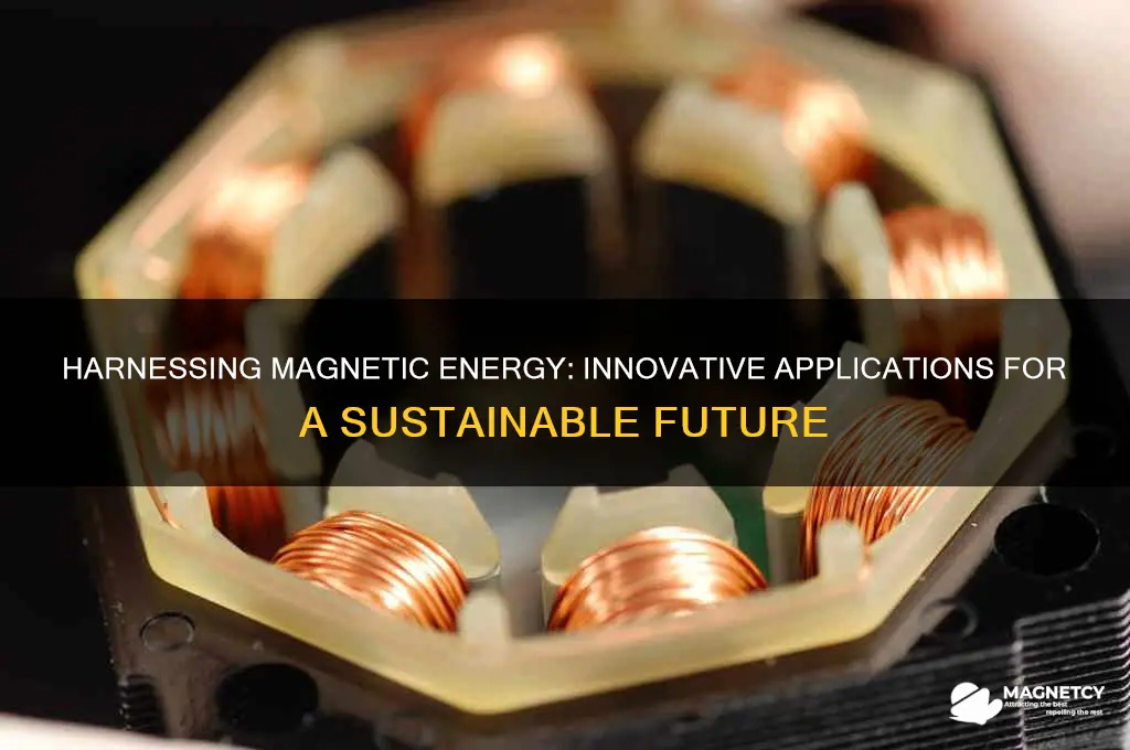 how can we use magnetic energy