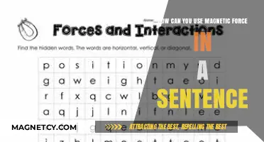 Harnessing Magnetic Force: Creative Ways to Use It in Sentences