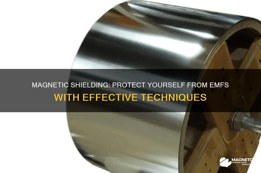 how can you use magnetic shield to sheild yourself