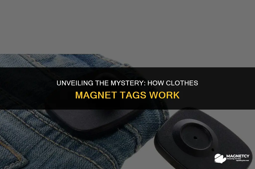 how clothes magnet tag works