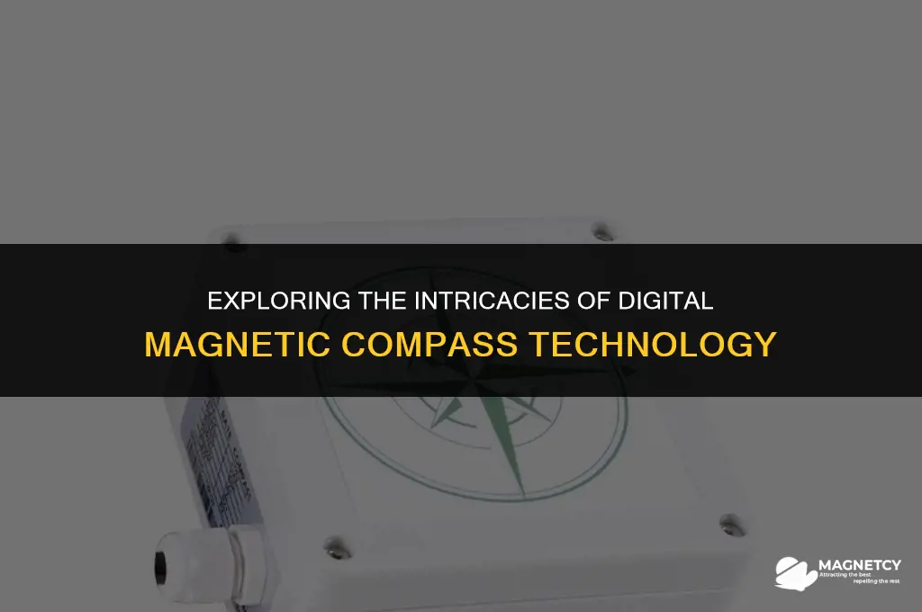 how digital magnetic compass works