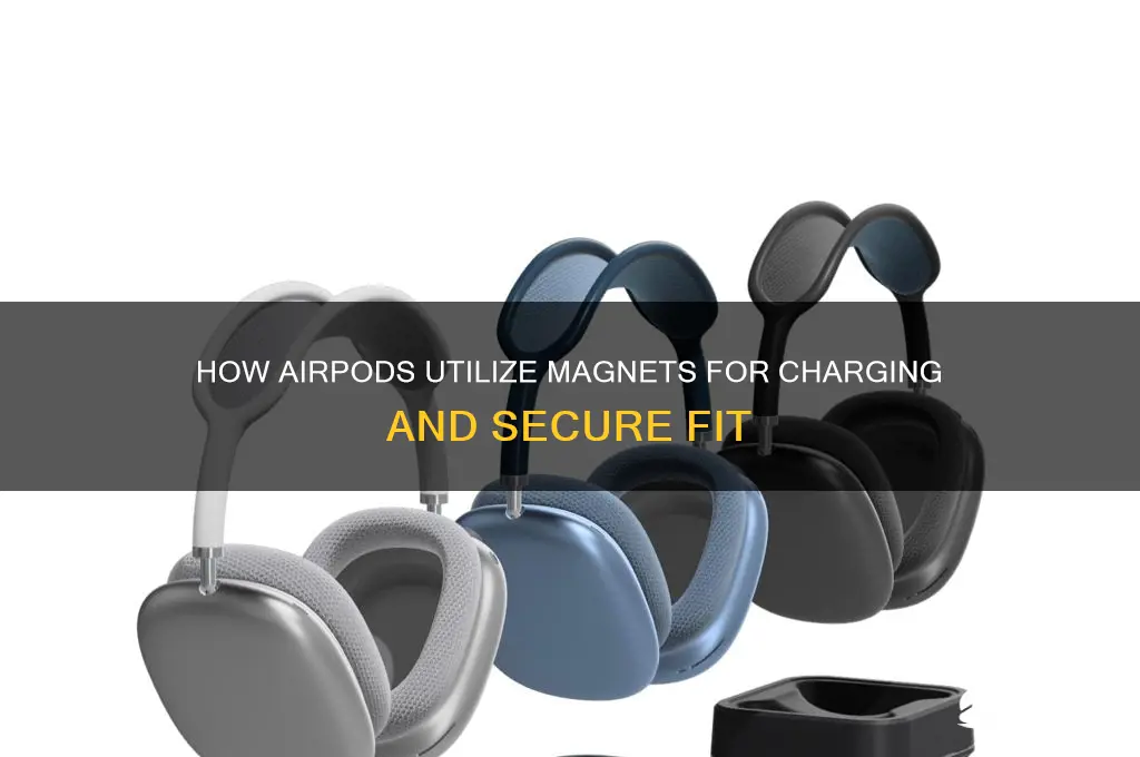 how do airpods use magnets